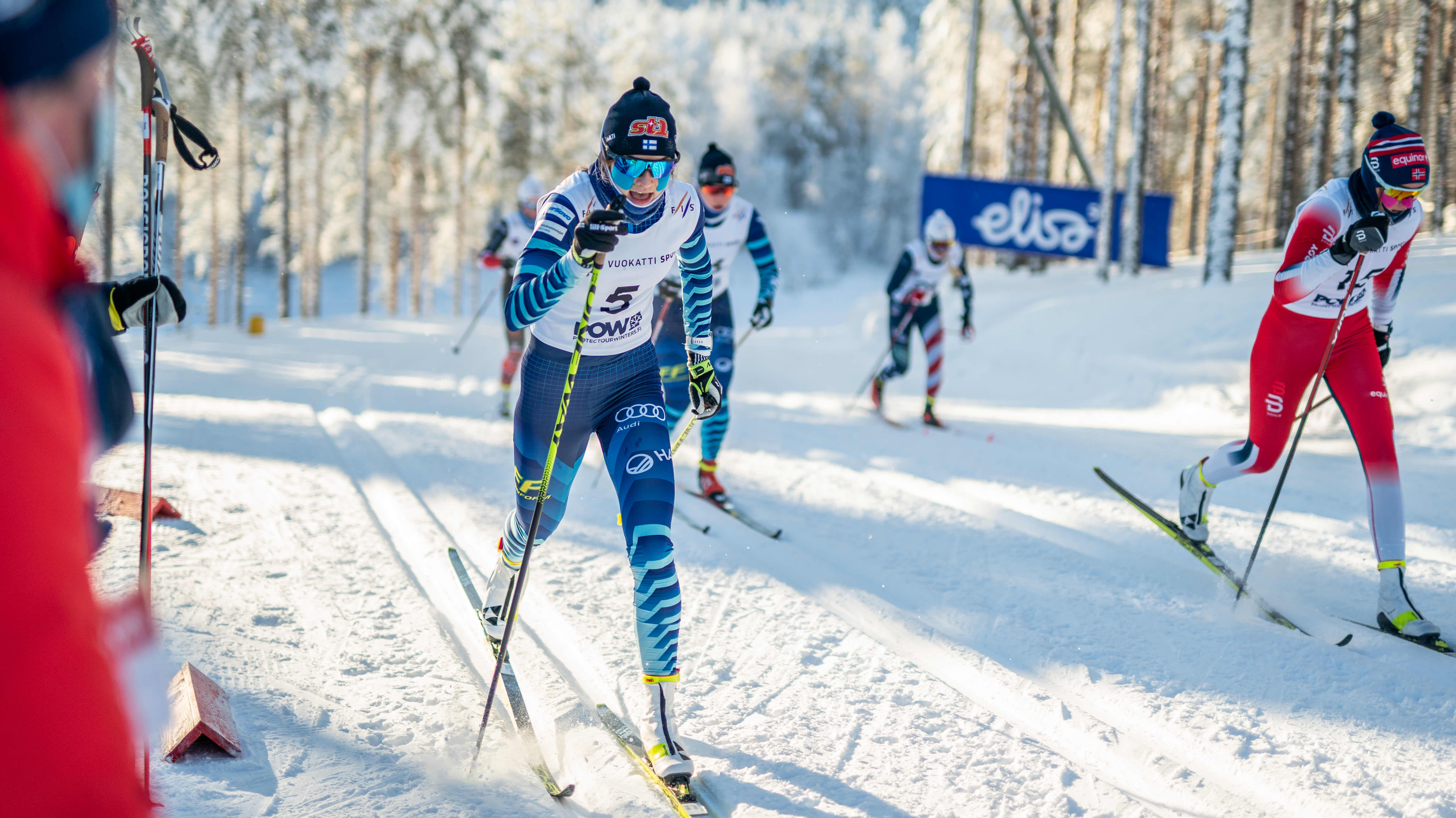 Jasmin Kähärä hiihtää helmikuun MM-kisoissa Vuokatissa