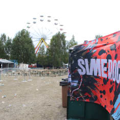 Roskat vain jäljellä rockfestivaalista