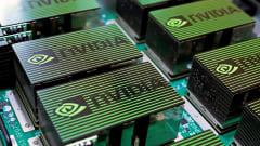 Nvidian valmistavia tietokoneen osia.