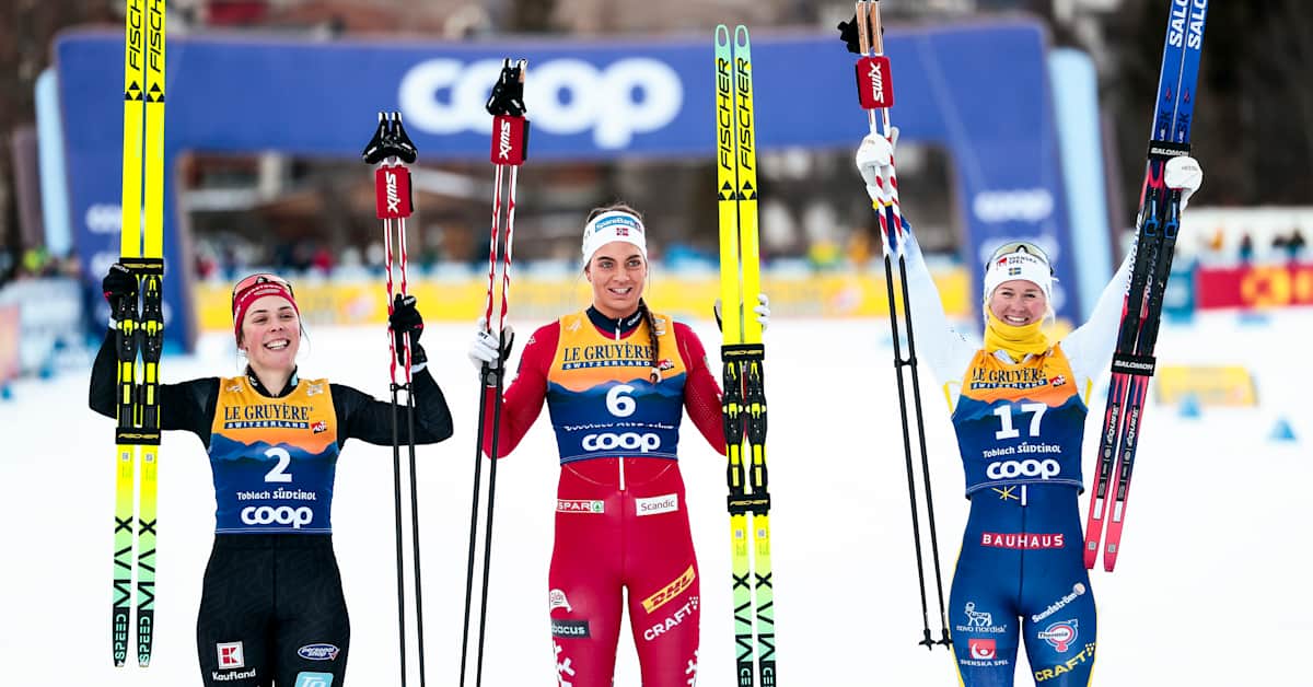Kristine Skistad and Johannes Klæbo dominate Tour de Ski opener