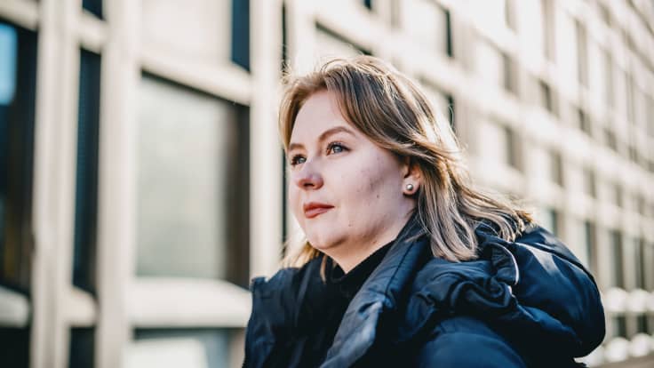 SYLn hallituksen jäsen Tiina Pajukari.