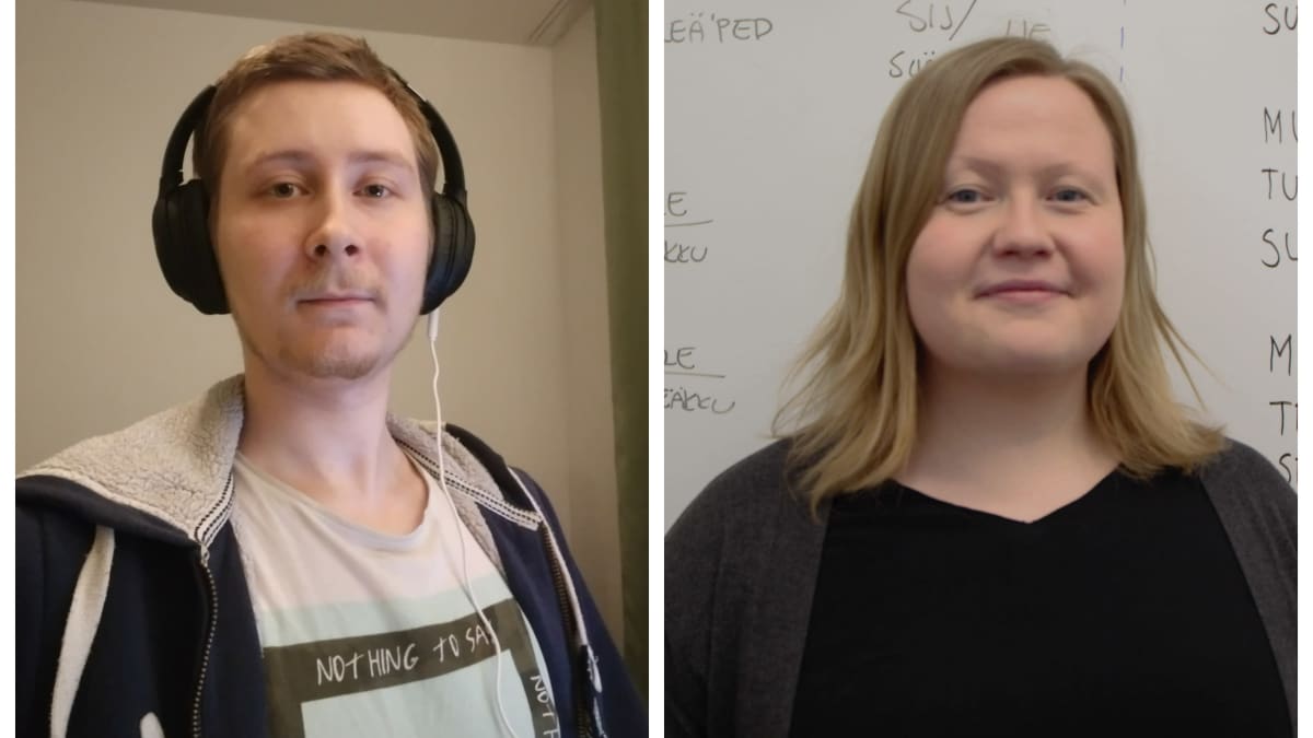Viljami Lumikko ja Tiina Sanila-Aikio.