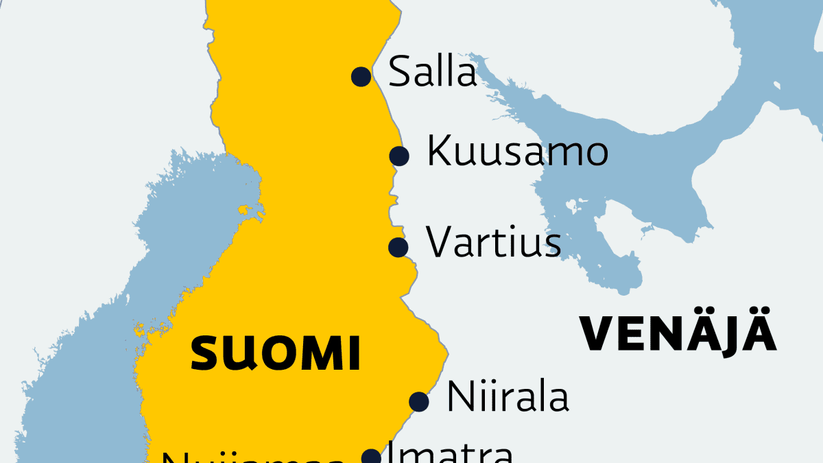 Itärajan liikenne hiipui viikonloppuna | Yle Uutiset