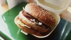 McDonald'sin hampurilainen vuonna 1991.
