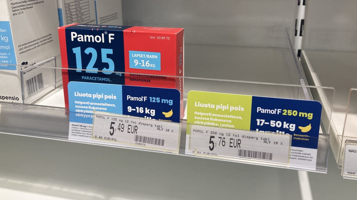 Suosittu lasten kuume- ja kipulääke loppui apteekeista | Yle Uutiset