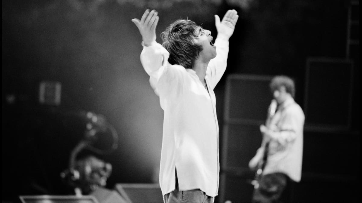 Liam Gallagher på scen