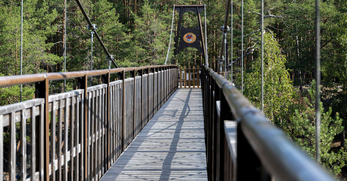 Repoveden kansallispuiston riippusillan ulkonäkö muuttuu Kouvolassa ...