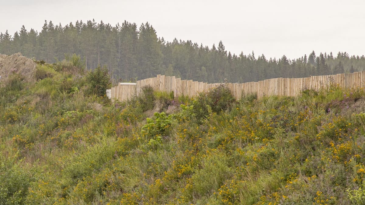 Rajamäen ampumaradan meluvalli