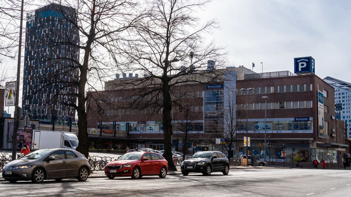 Tampereen rautatieaseman alue.
