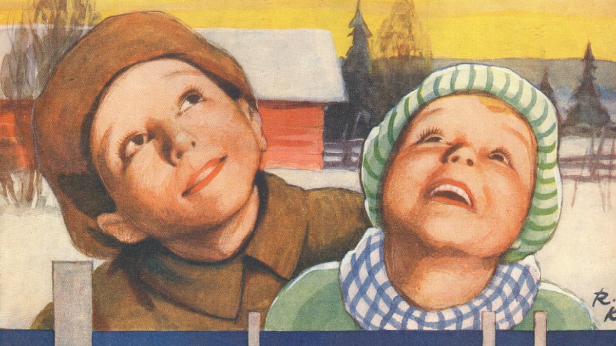 Joulupukki-lehden kansi vuonna 1938