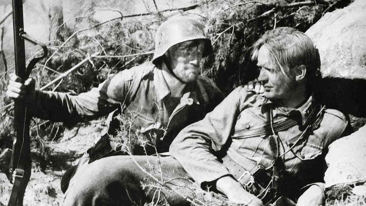 Åke Lindman (Lehto) och Kosti Klemelä (Koskela)