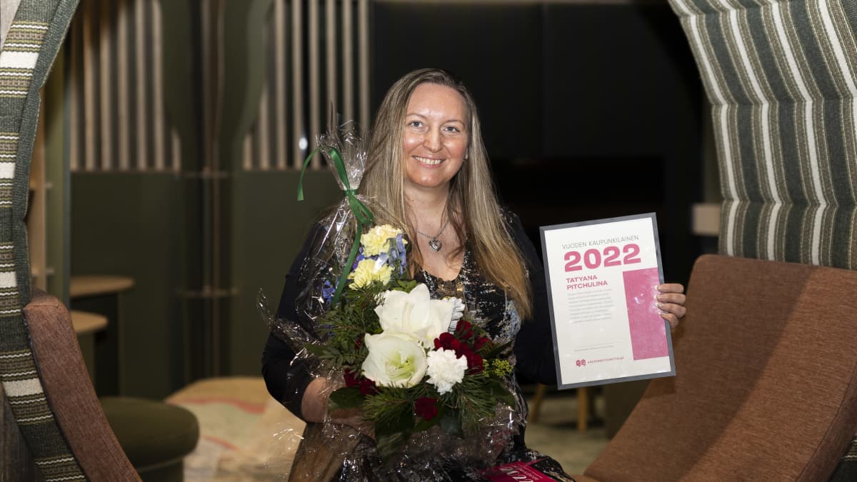 Tatyana Pitchulina, vuoden kaupunkilainen.