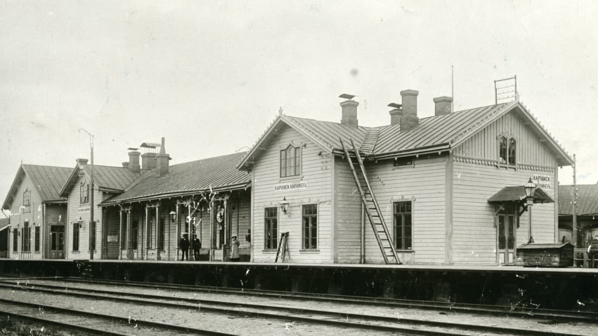 Kaipiaisten rautatieasema vuonna 1911
