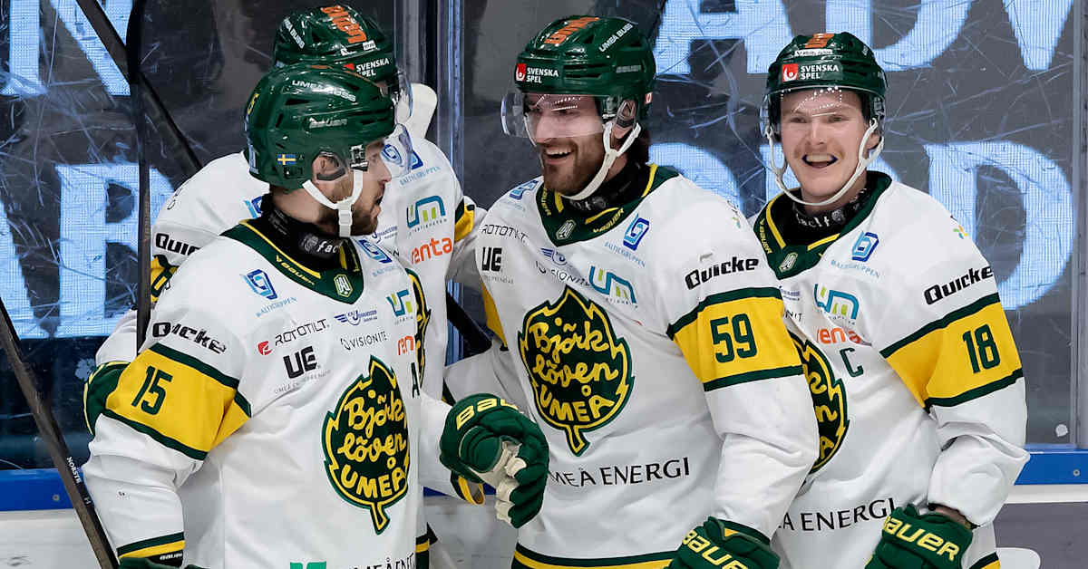 Suomalaispelaajien Björklöven nousi Ruotsin pääsarjaan 25 vuoden tauon jälkeen