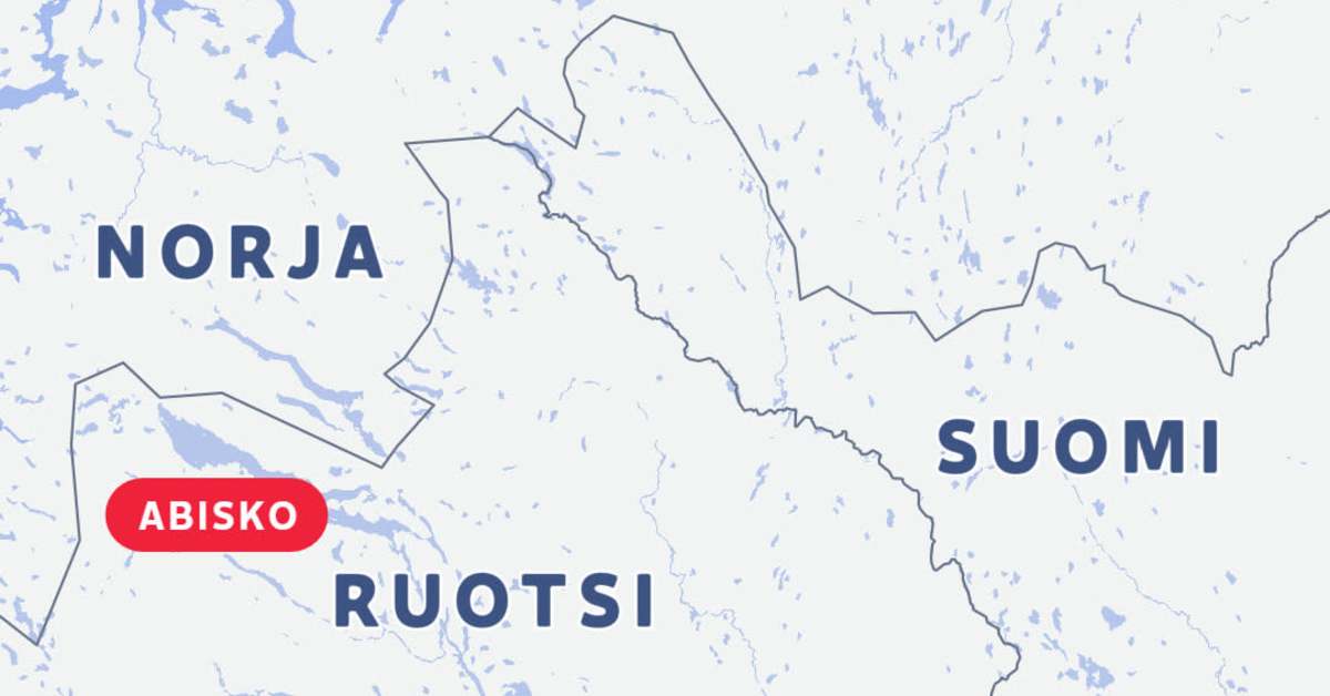 Kaksi Suomesta kotoisin olevaa miestä loukkaantui lievästi lumivyöryssä Pohjois-Ruotsissa