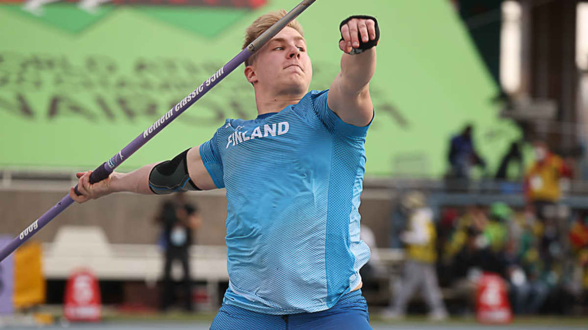 Janne Läspä voitti nuorten MM-kultaa Nairobissa.
