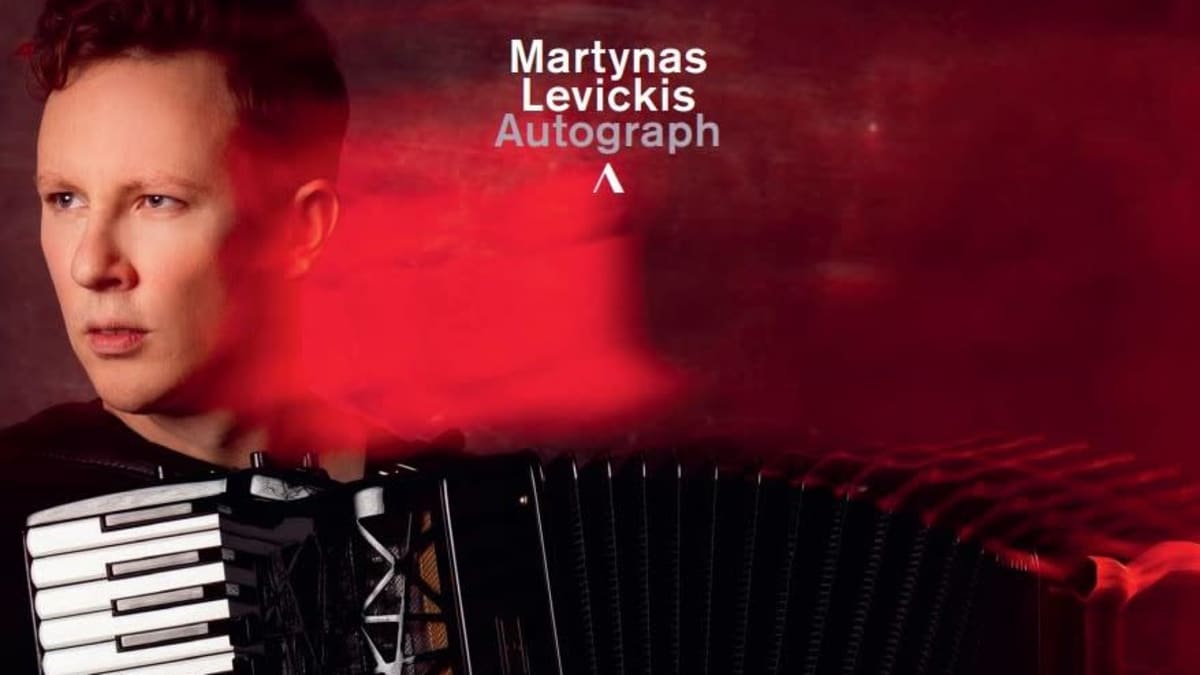 CD-levyn kansi: Martynas Levickis - Autograph