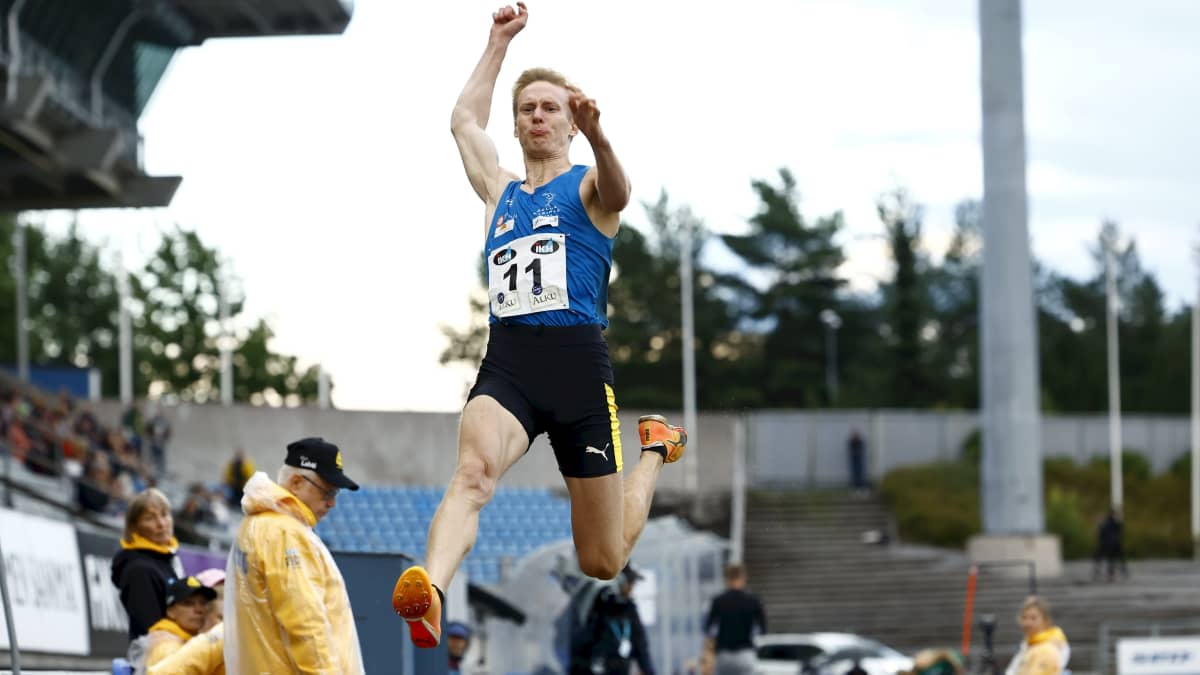 Kristian Pulli Kalevan kisoissa 2023.