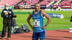 Jyväskylän GP-kisan miesten 400 metrillä pidettiin hurjaa kyytiä