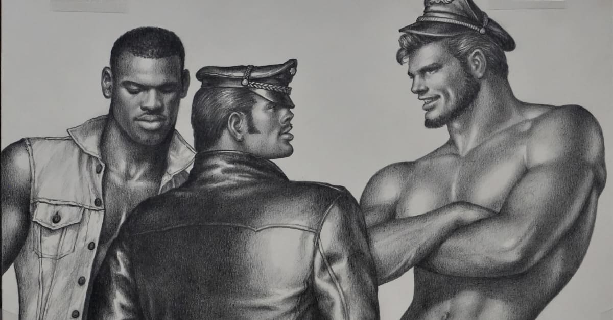 Kiasman Tom of Finland -jättinäyttelyssä nähdään kuumia kolleja, ja ...