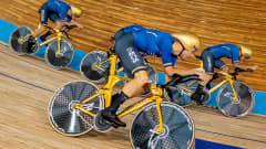 Italia voitti ratapyöräilyn joukkuetakaa-ajon maailmanmestaruuden Roubaix'ssa. 