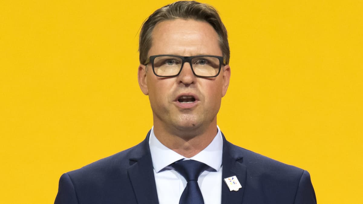 Ruotsin olympiakomitean puheenjohtaja Mats Årjes.