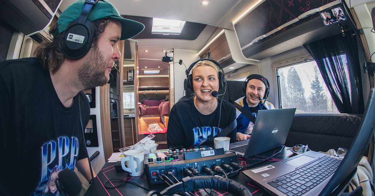 YleX:n Poikelus, Pehkonen ja Parikka matkaavat viimeistä kertaa yhdessä – seuraa karavaania ja osallistu chattiin