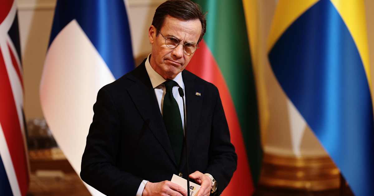 Pääministeri Kristersson: Iranin sota vaikuttaa Ruotsin talouteen ennakoitua enemmän