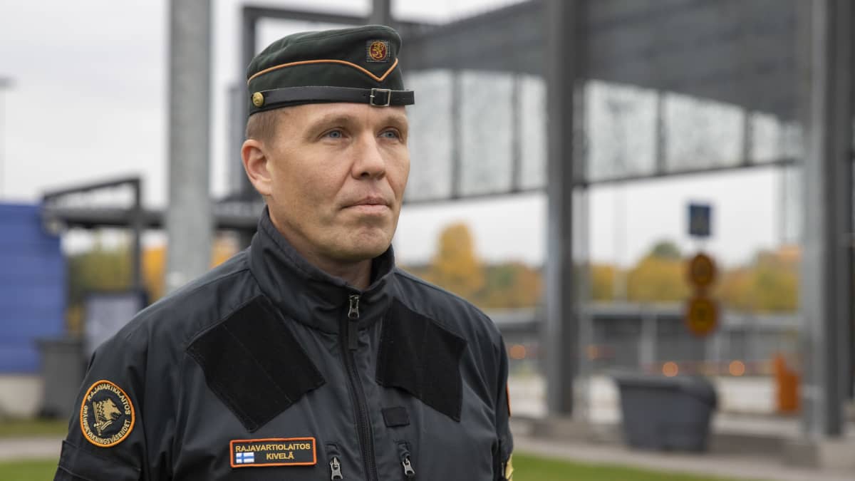Kaakkois-Suomen rajavartioston apulaiskomentaja Juha Kivelä.