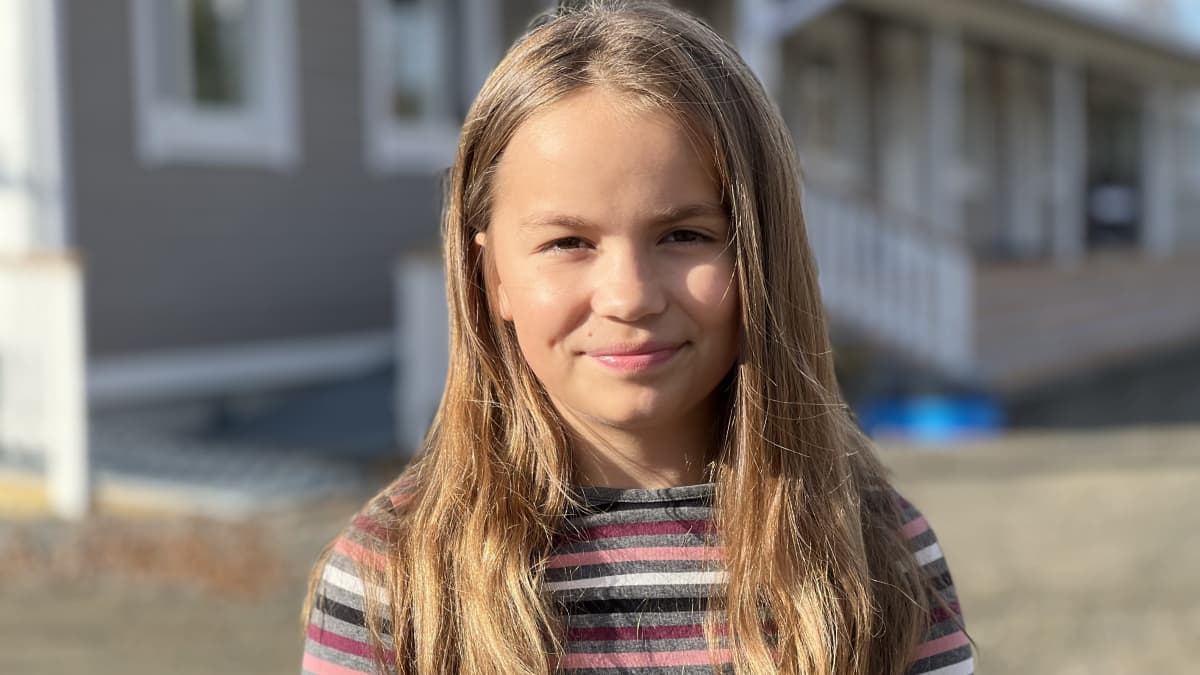 Ebba Valkeapää on kärsinyt koulun sisäilmaongelmien vuoksi.