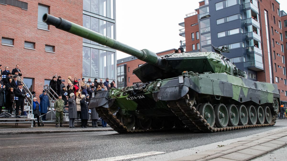 Itsenäisyyspäivän viettoa Tampereella.