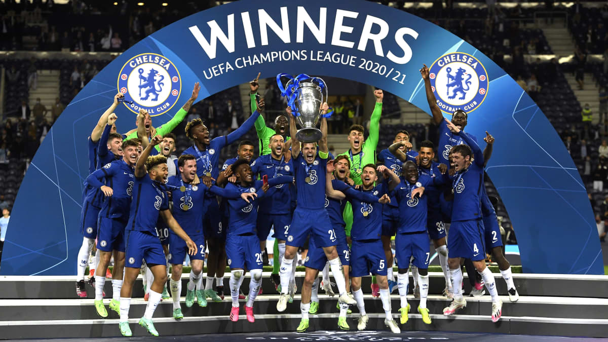 Chelsea firar CL-titeln.