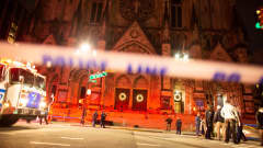 Poliisi on eristänyt Saint John the Divine -katedraalin New Yorkissa ammuskelun jälkeen.