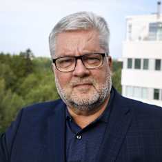 Suomen urheilun eettisen keskuksen (SUEK) ja Suomen antidopingtoimikunnan (ADT) pääsihteeri Harri Syväsalmi ADT:n tiloissa Helsingissä 26. heinäkuuta 2016.