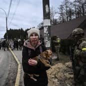 Irpinin esikaupunkialueen asukkaat pyrkivät pois kaupungista