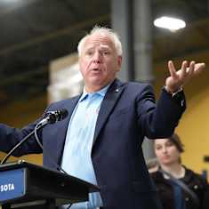 Minnesotan kuvernööri Tim Walz.