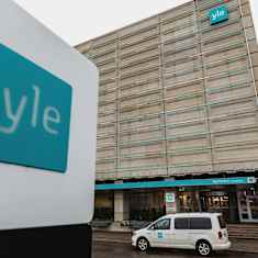 Photo shows the outside of Yle's headquarters in Pasila.