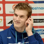 Lauri Markkanen kuvassa.