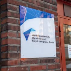 Maahanmuuttovirasto Helsingissä. 3.2.2021.