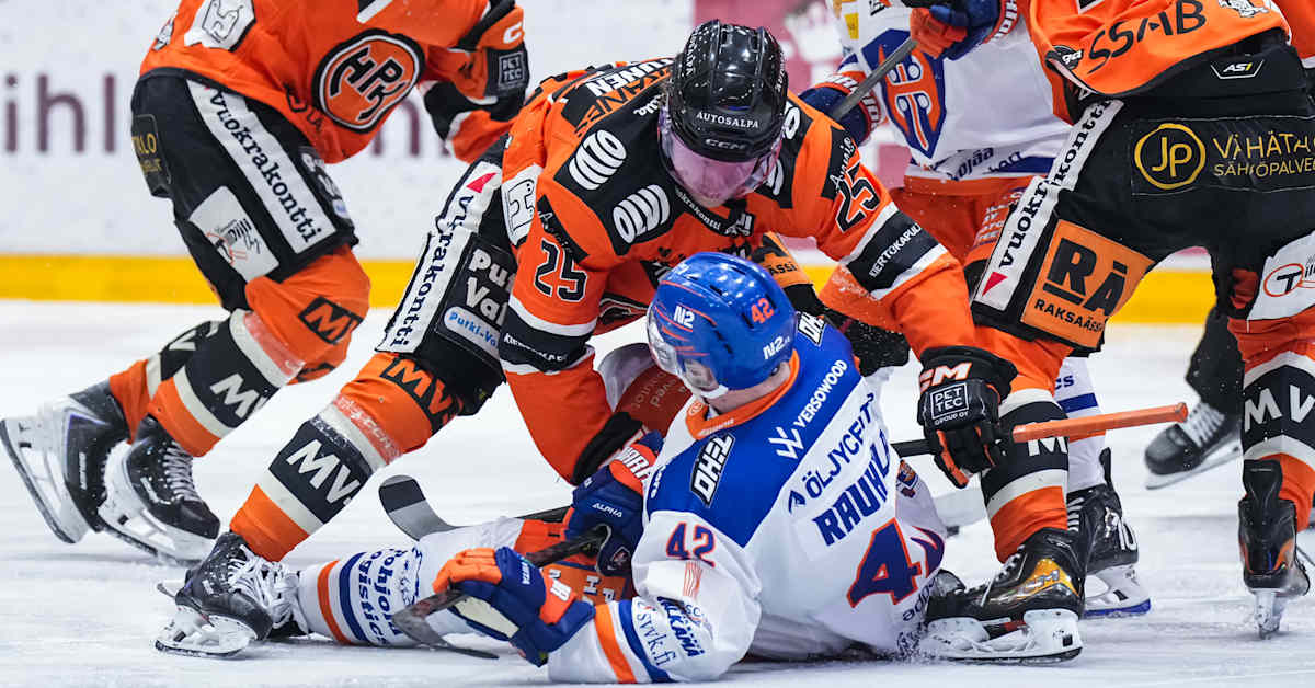 Första plumpen i protokollet för titelfavoriten – HPK fick Tappara på fall