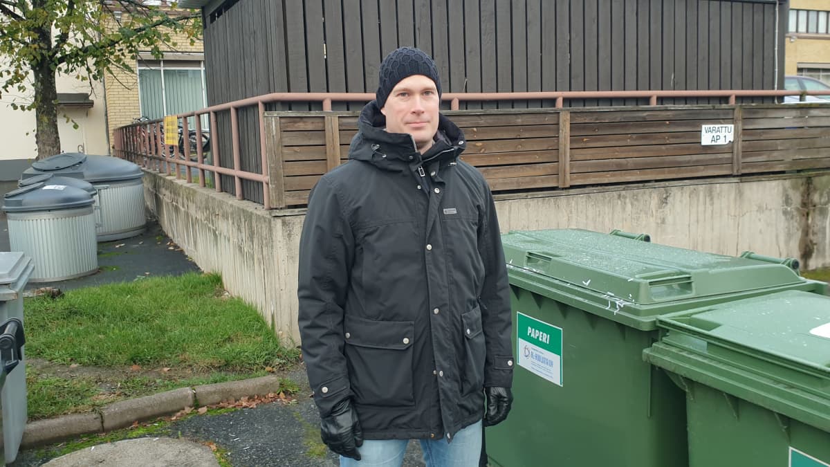 Mikkelin kaupungin terveystarkastaja Lasse Lähde.