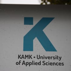 Kajaanin ammattikorkeakoulun logon K-kirjain