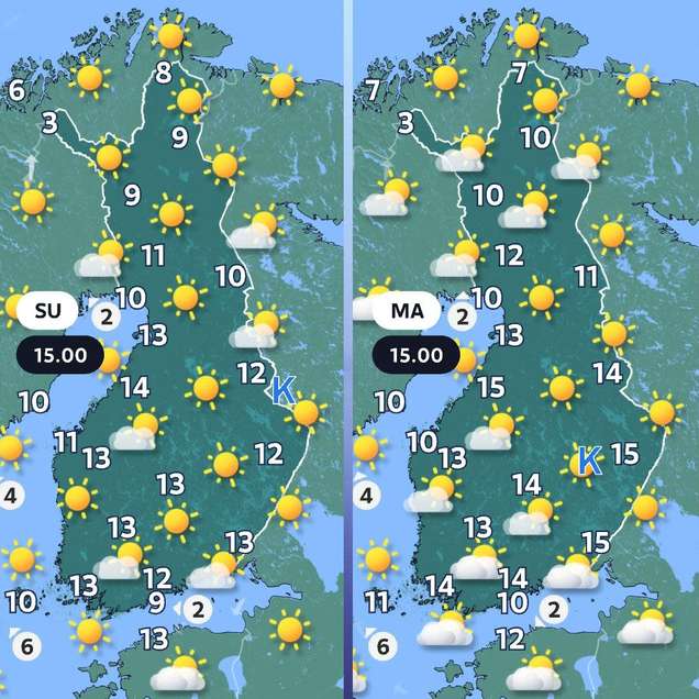 Sää Turku – Sääennusteet ja sadetutka – Yle