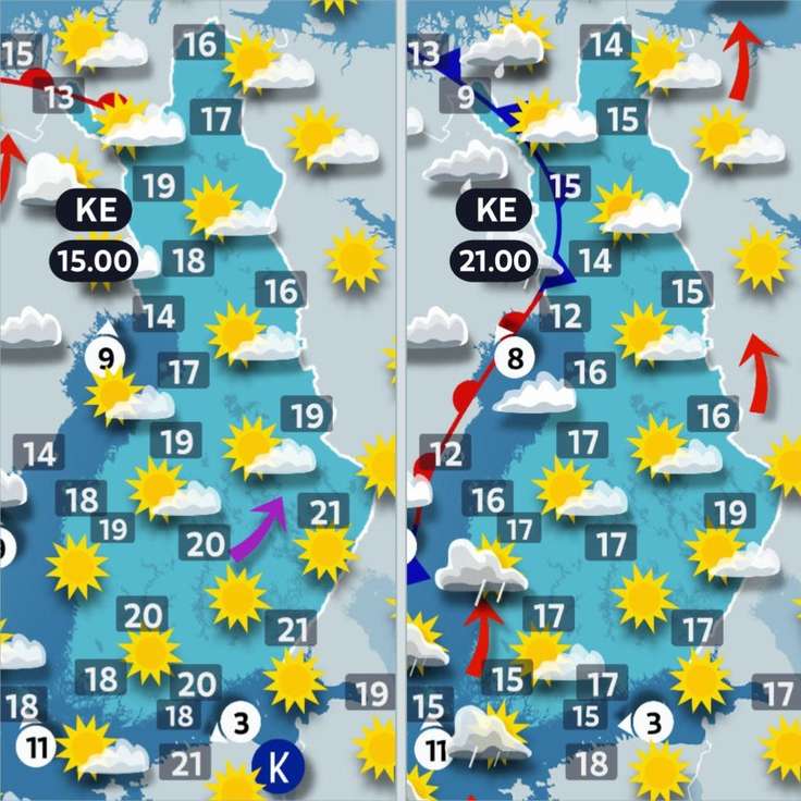 S Riipil S ennusteet Ja Sadetutka Yle