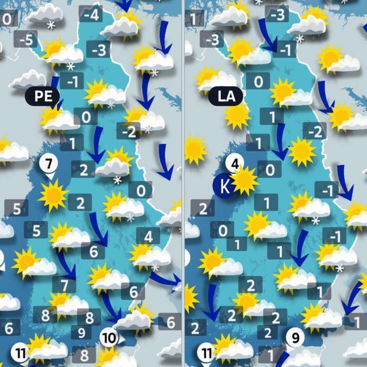 Sää Pieksämäki – Sääennusteet ja sadetutka – Yle