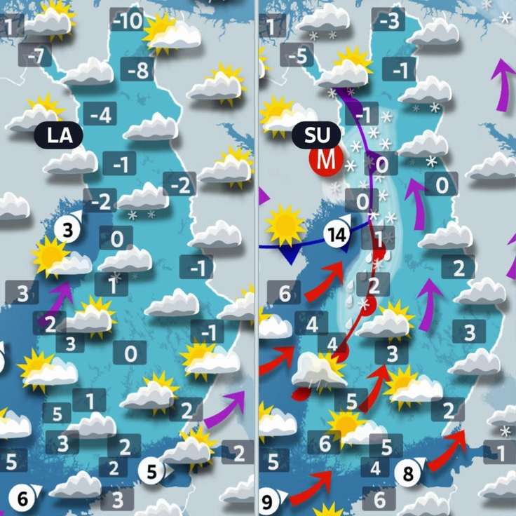 Sää Artjärvi – Sääennusteet ja sadetutka – Yle