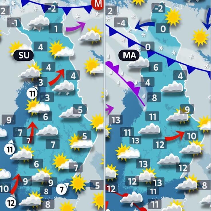 S Lammi S ennusteet Ja Sadetutka Yle