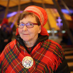 Ristenrauna Magga elokuussa 2022 uudelleen kätkemistilaisuuden jälkeen. 