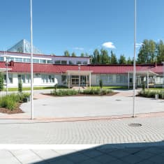 Kuokkalan koulu ulkoa.