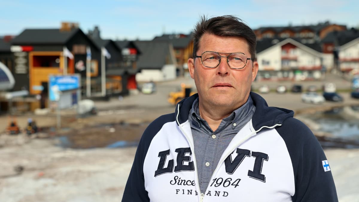 Kittilän kunnanhallituksen puheenjohtaja Pekka Rajala.